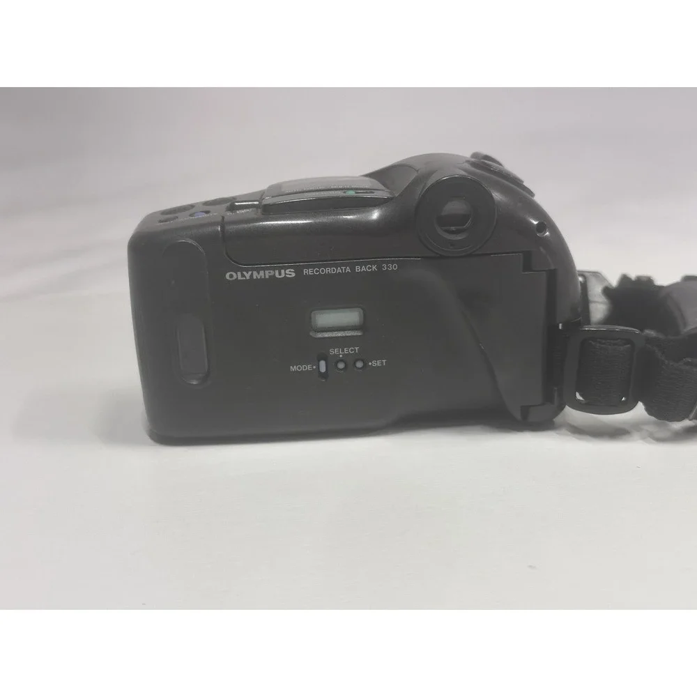Olympus Infinity SuperZoom 330 Point & Shoot Film Camera Untested